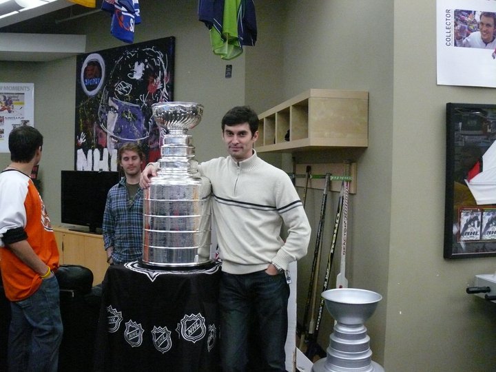 Ilya Solnyshkin & Stanley Cup - 2010